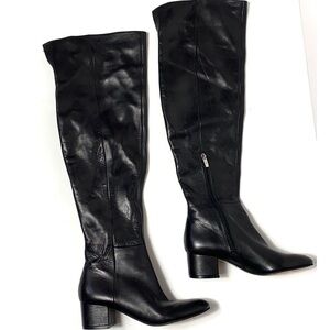 Marc Fisher Instinct black thigh high boots 5